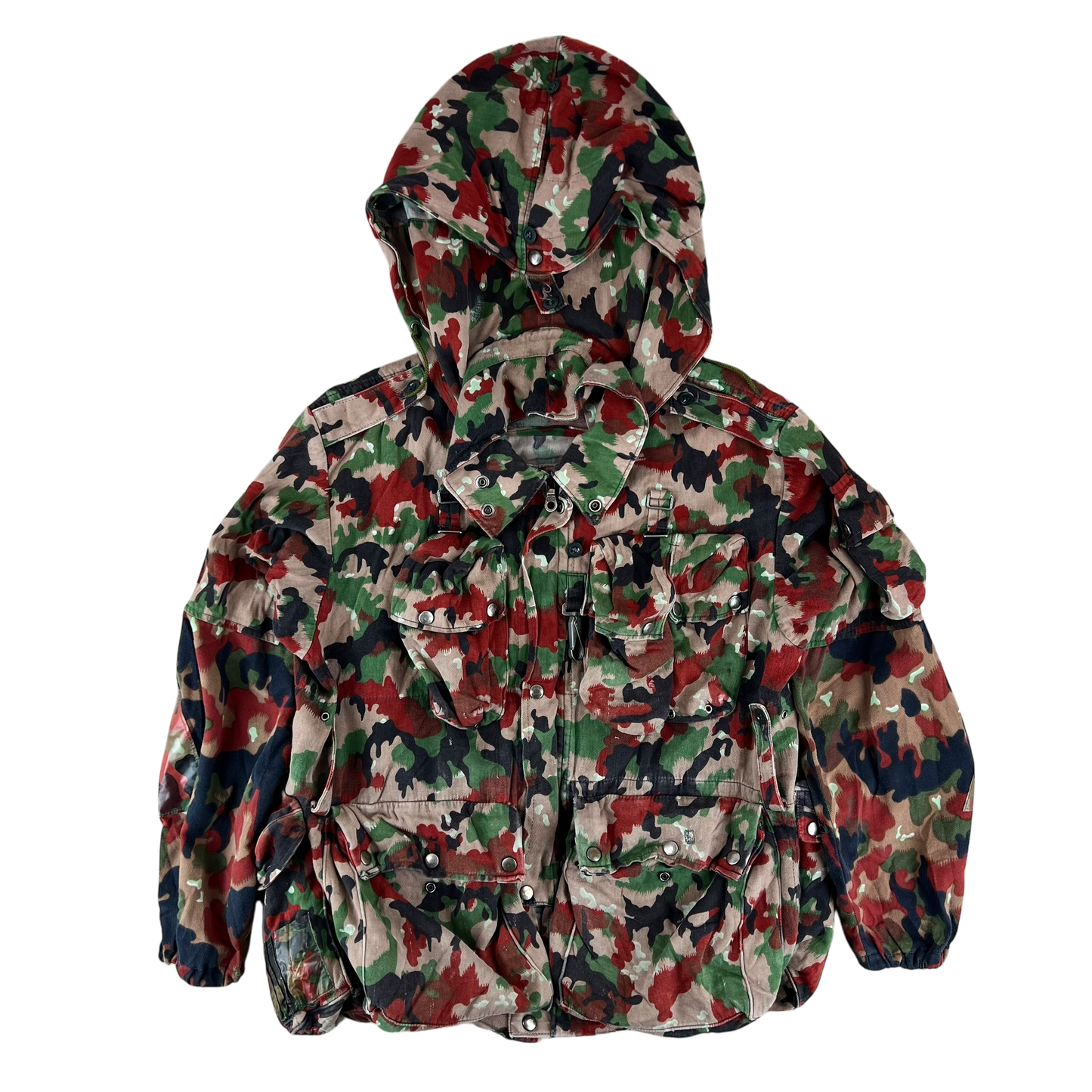 Swiss Army TAZ57 Alpenflage Camouflage Parka - Large