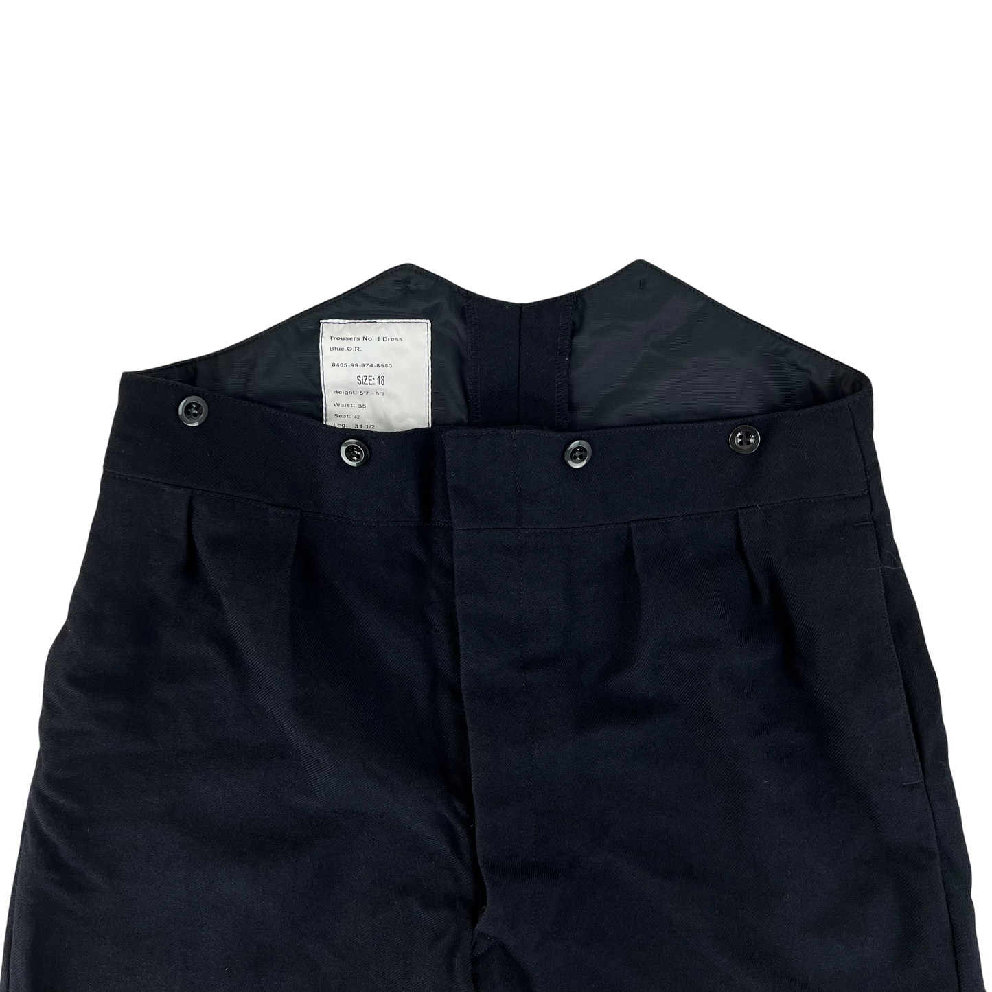 British Army No1 Blues Dress Trousers - W35 L30.5