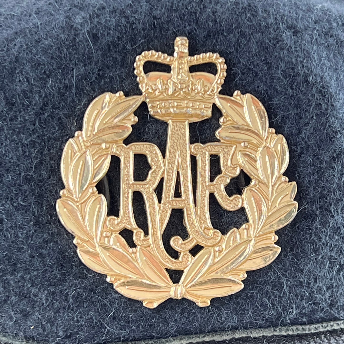 British RAF Beret w/ Badge - Small 55cm