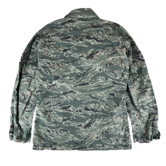 US Air Force Digital Tiger Stripe Pixel Camouflage BDU Combat Jacket - Medium 40L