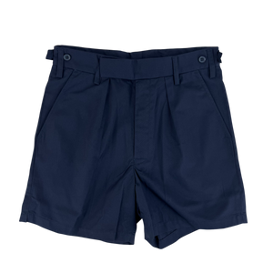 British Army / Tri-Services Navy Blue PTI Shorts - W28