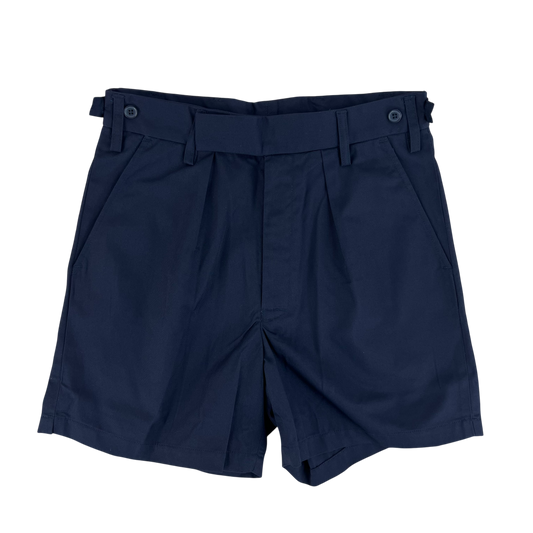 British Army / Tri-Services Navy Blue PTI Shorts - W28