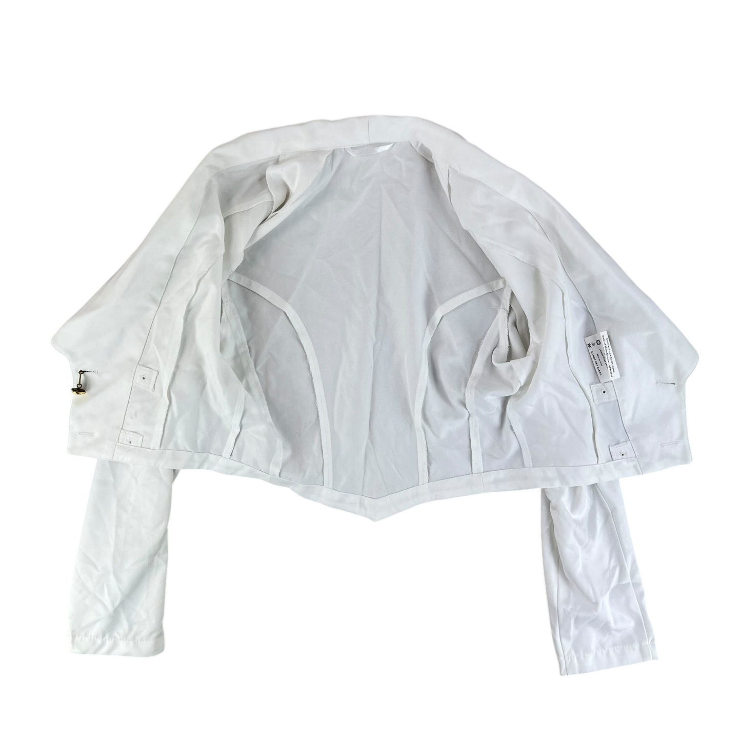 British Royal Navy Women's Tropical No. 2BW Mess Dress Jacket - Medium 96R