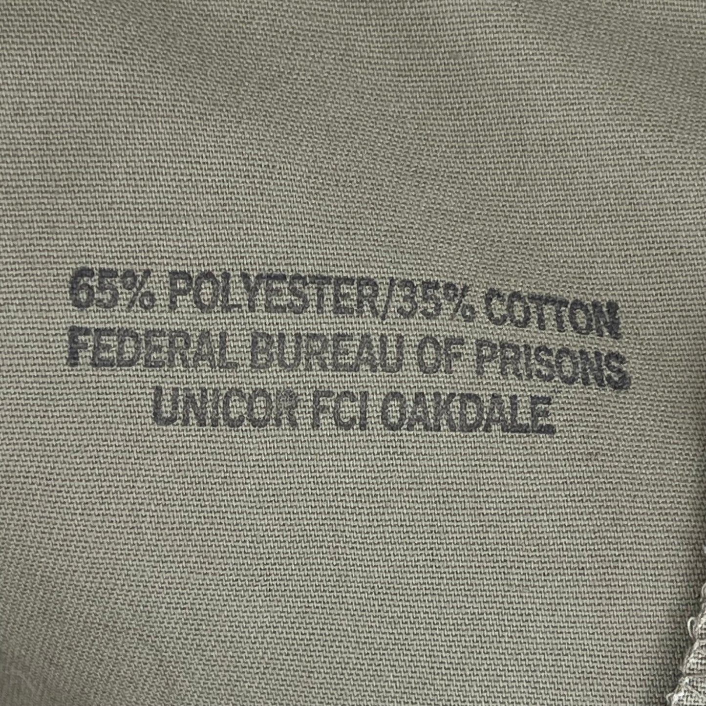 US DoD Prison Officer's Khaki Trousers - W31 L34.5
