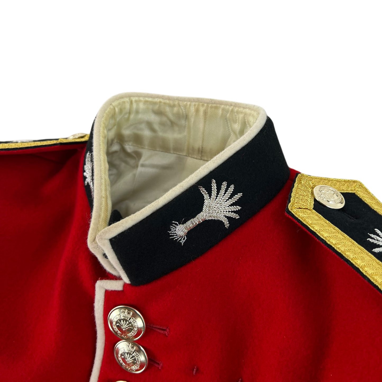 British Army CQMS & Sergeants Bandsman's Tunic Jacket w/ Wings - Welsh Guards - Medium