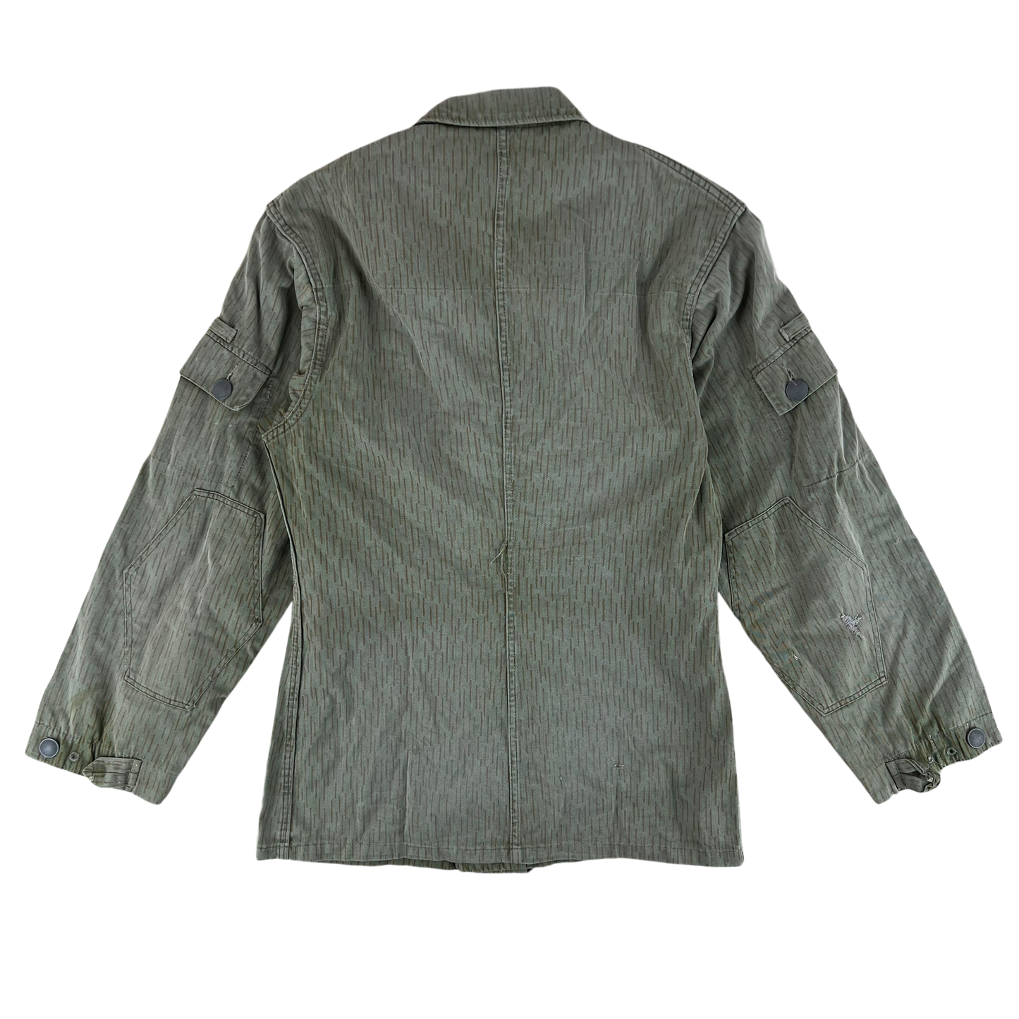 East German Army NVA DDR Raindrop Strichmuster Camouflage Jacket - Medium m44