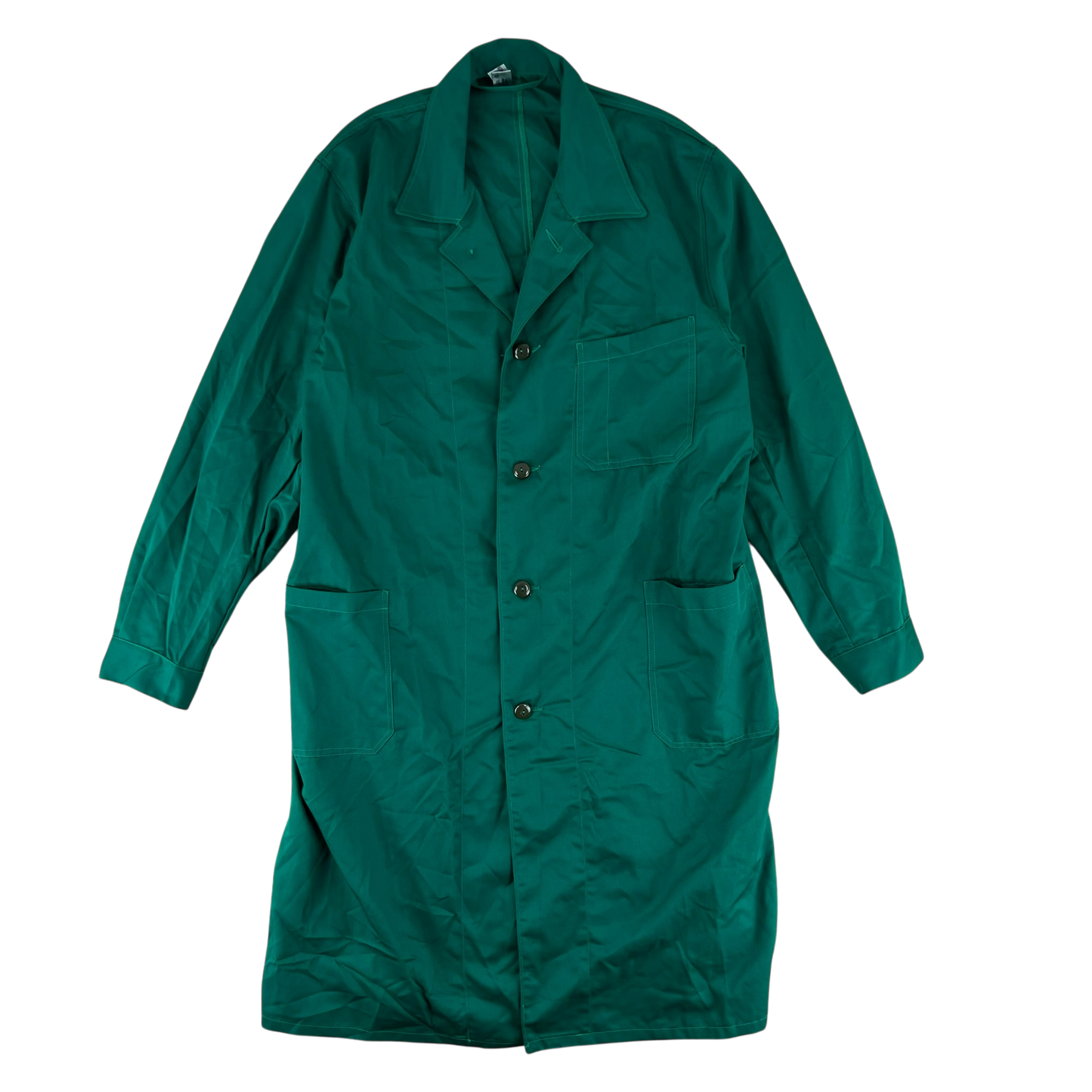 Austrian Army Green Blue Chore Coat - Large 104-108 III/IV
