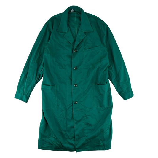 Austrian Army Green Blue Chore Coat - Large 104-108 III/IV