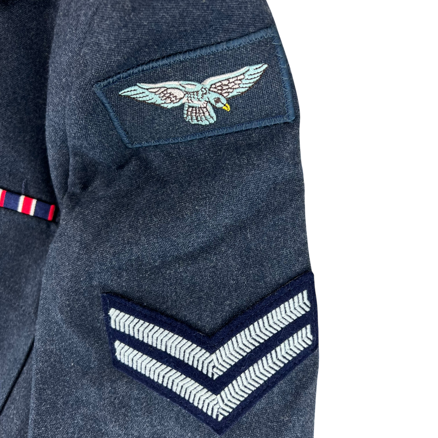 British Royal Air Force No. 1 Dress Jacket w/ Belt - Medium 92R