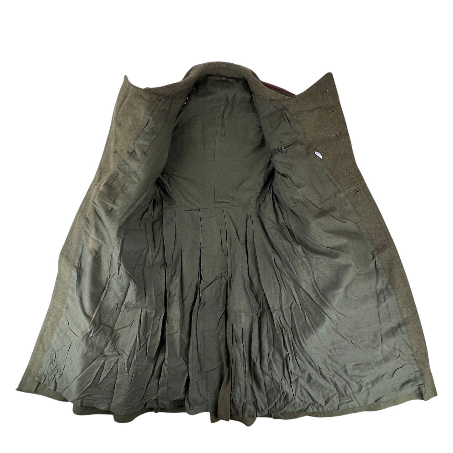 Bulgarian People's Army Khaki Wool Greatcoat - Large