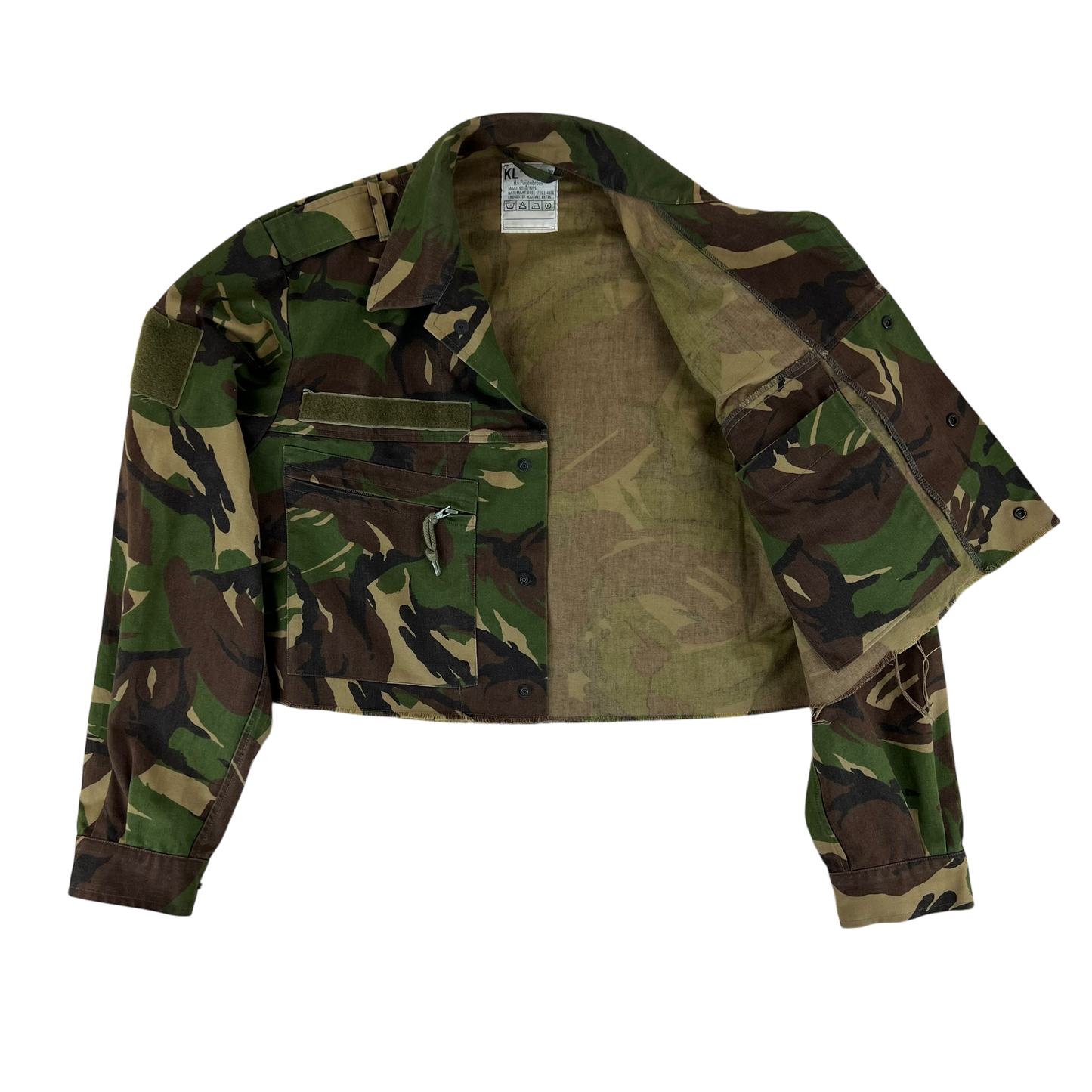 Dutch Army M93 DPM Woodland Camouflage Field Tailored Jacket - Medium