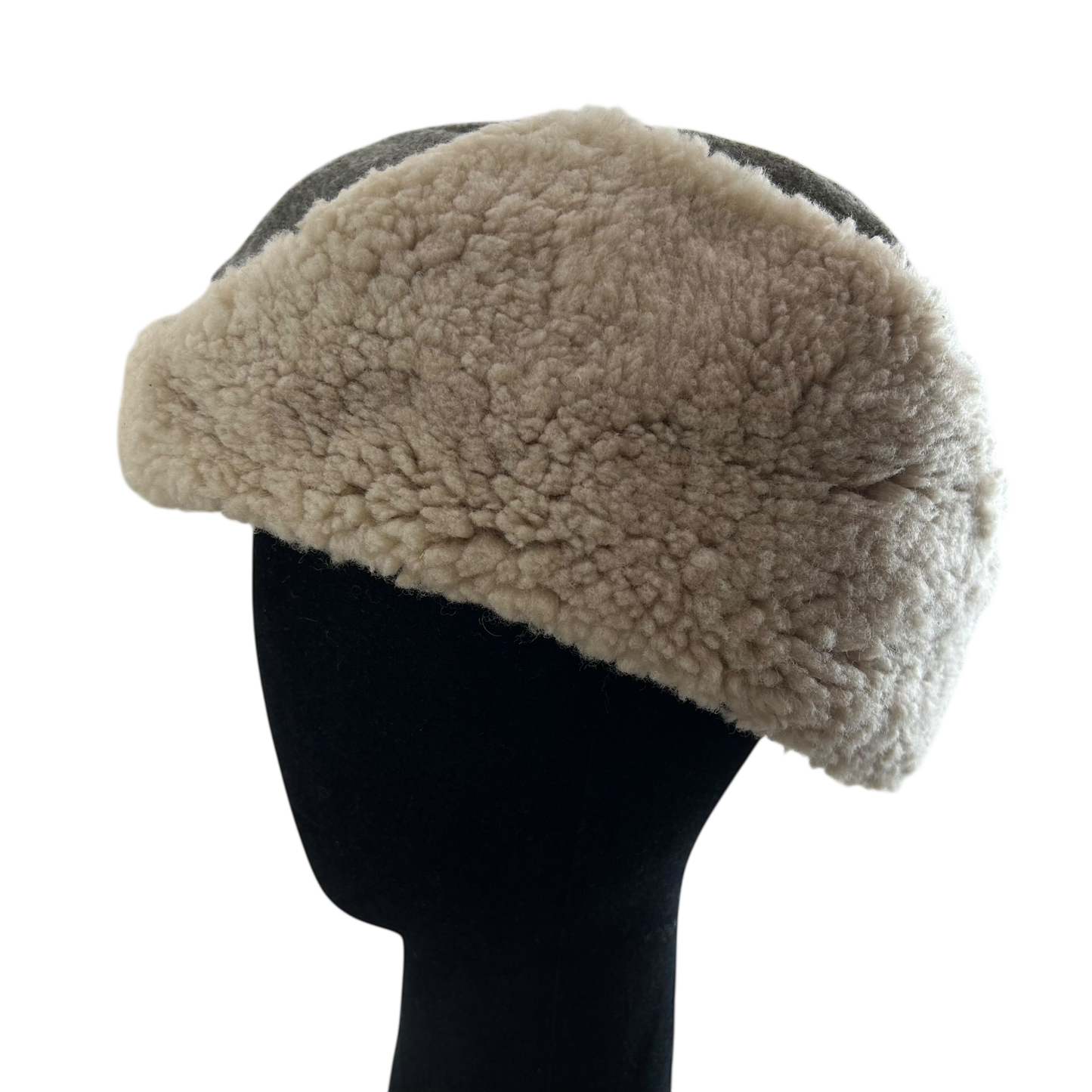 Swedish Army WW2 M43 Wool Ushanka Cap - Small 56cm