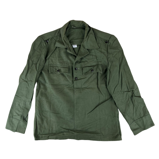 Bulgarian People's Army Olive Green Cossack Shirt - Medium