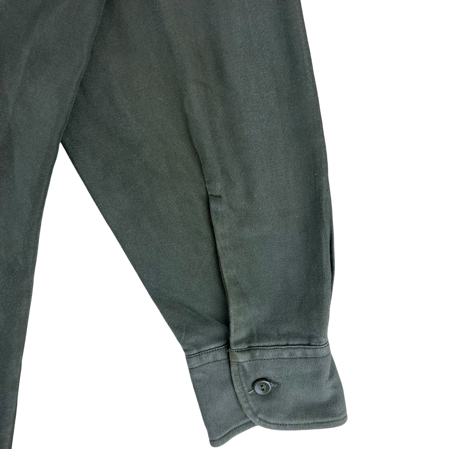 German Army Olive Green Long Sleeve Field Shirt - Large