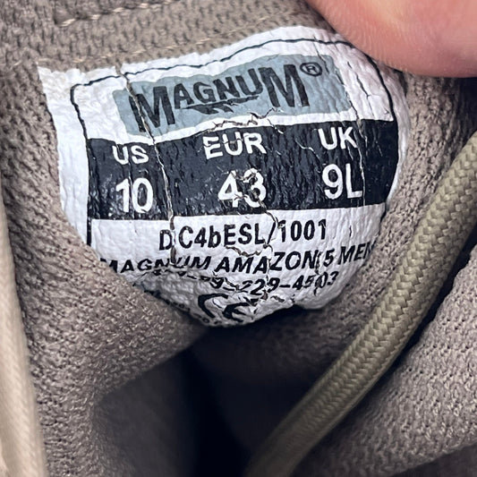 British Army Magnum Amazon 5 Desert Combat Boots - Size 9L
