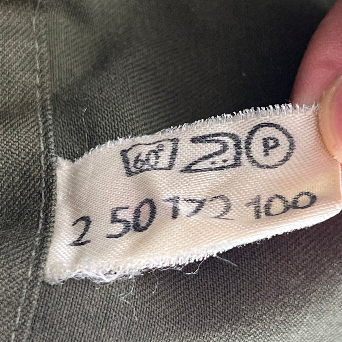 Czech Army Olive Green M85 Field Jacket - Medium 172/100