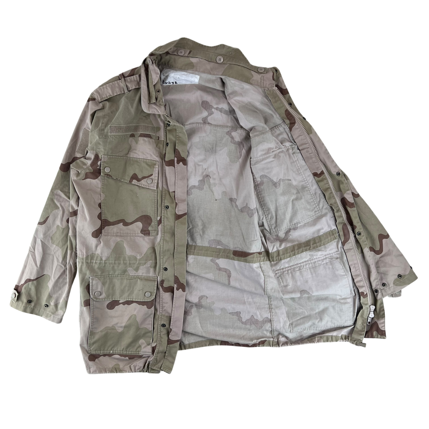 Dutch Army M93 Desert Camouflage Combat Jacket - Large
