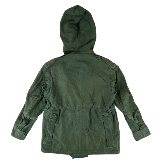 Belgian Army M64 Olive Green Field Jacket - Large
