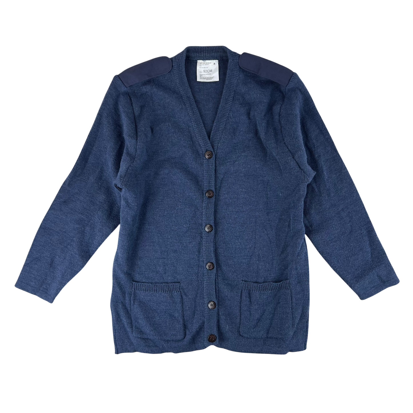 British RAF Women's Blue Grey Cardigan - Medium 92cm