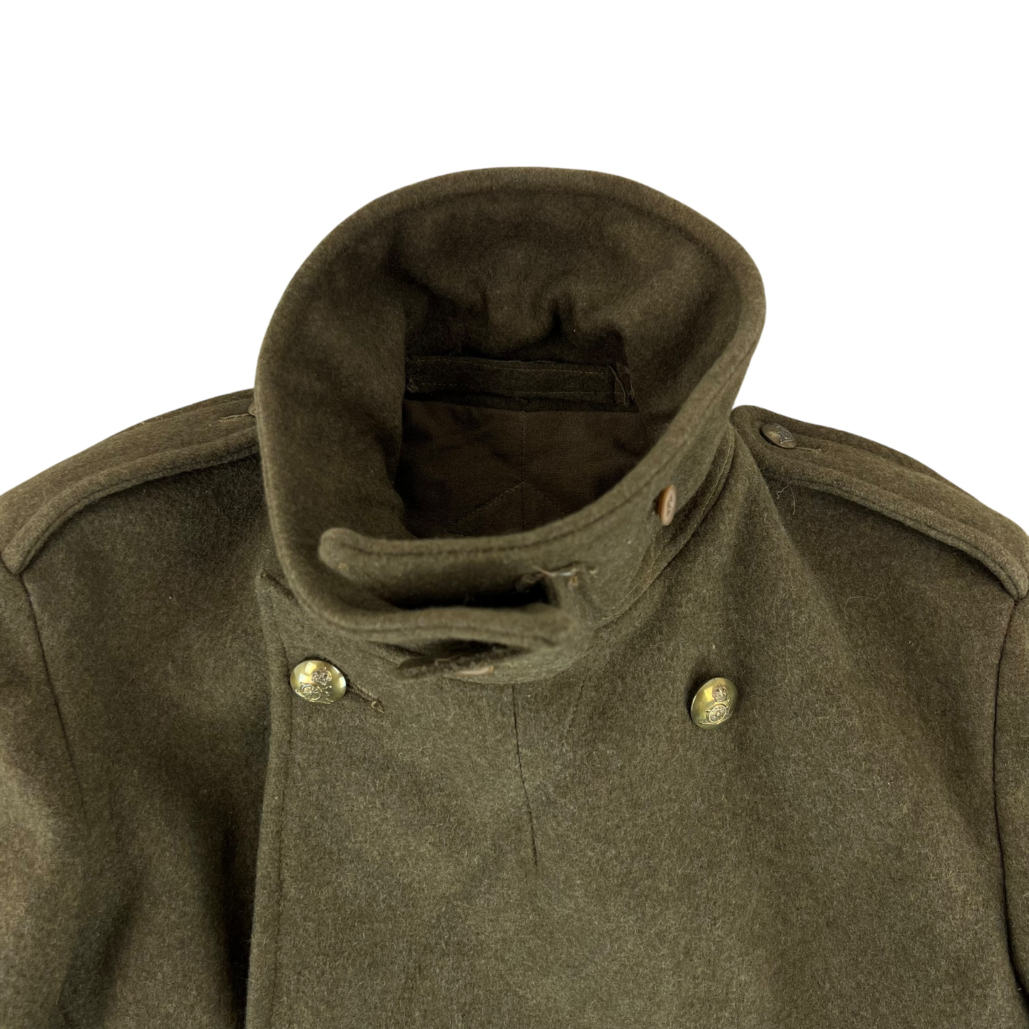 British Army Dismounted 1940 Pattern Greatcoat - Royal Artillery - Medium