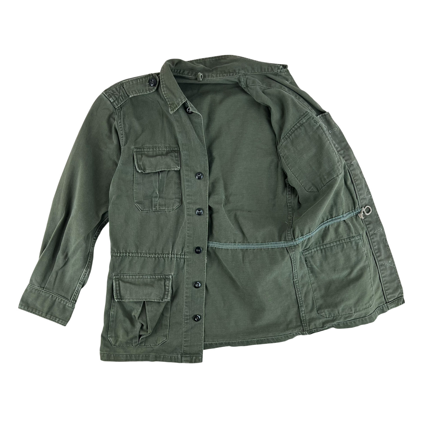 Greek Army 60s Olive Green Jacket - Medium