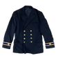 British Merchant Navy Black Dress Blazer Jacket - Medium
