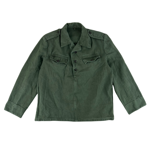 Bulgarian People's Army Olive Green Cossack Shirt - Large