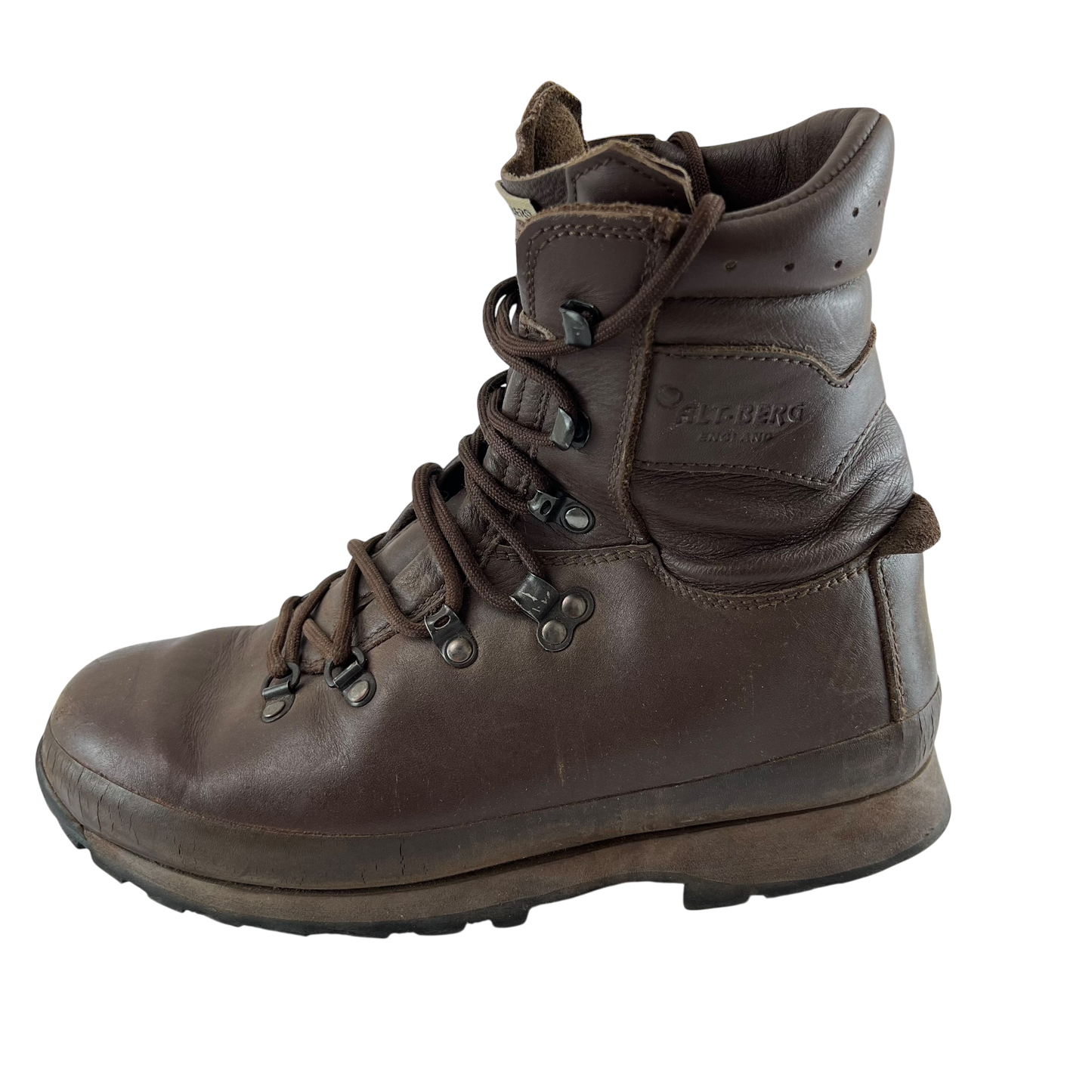British Army Altberg Defender Brown Combat Boots - Size 7M