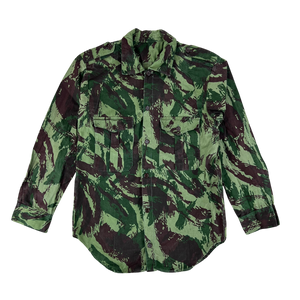 Portuguese Army M63 Lizard Camouflage Long Sleeve Shirt - Small