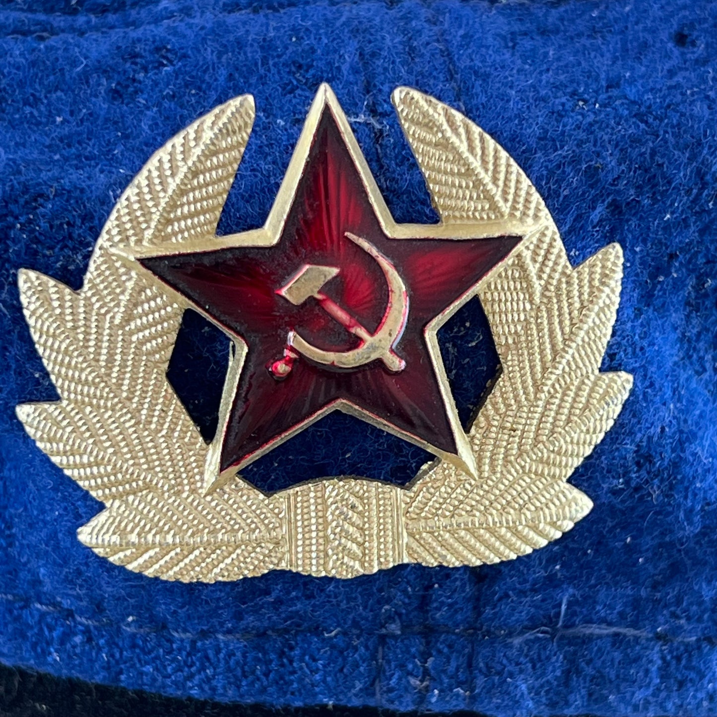 Soviet Red Army Blue Beret - Large