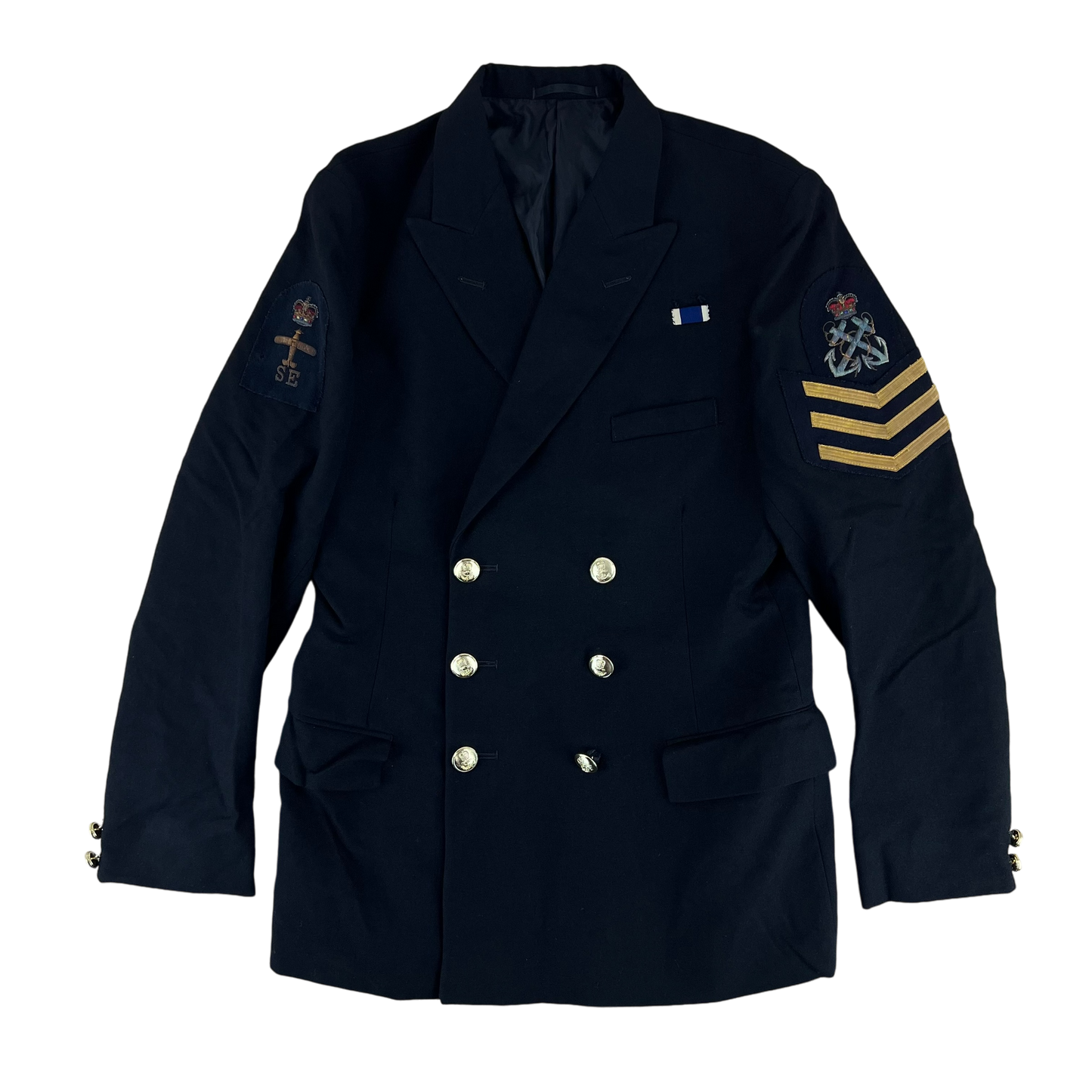 British Royal Navy No 1 Dress Jacket Blazer - Medium