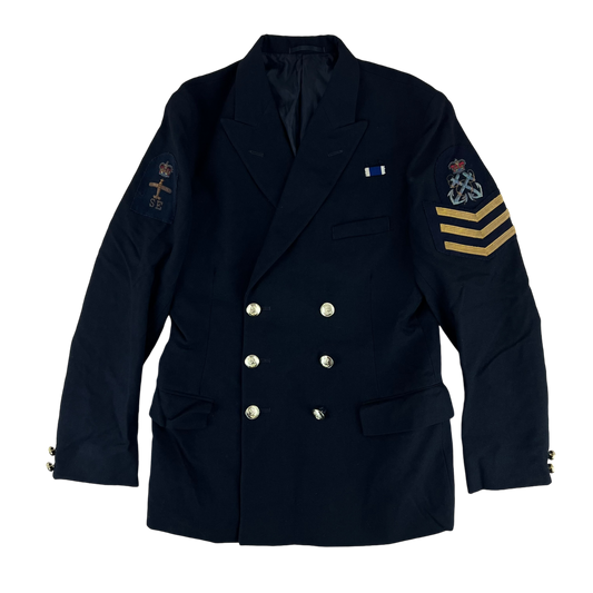 British Royal Navy No 1 Dress Jacket Blazer - Medium