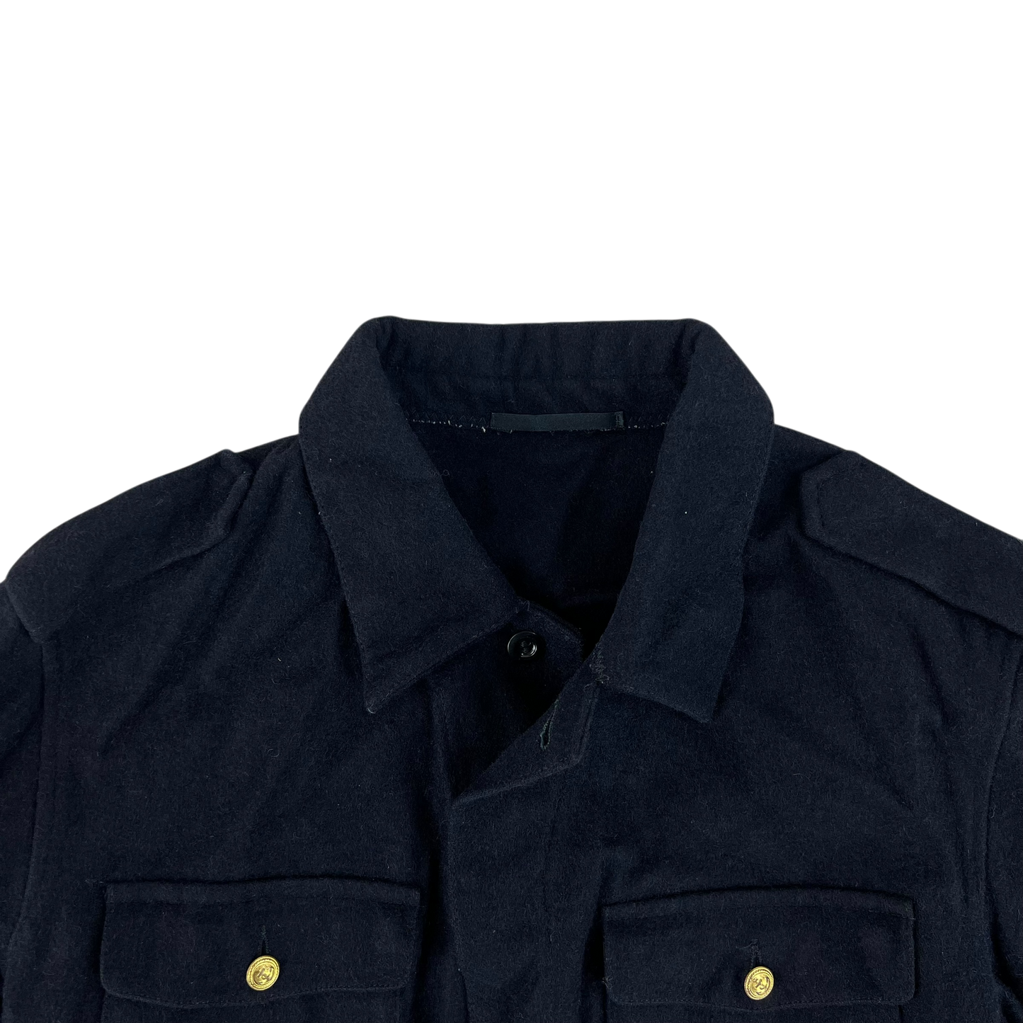 Finnish Navy M65 Wool Ike Jacket - Large