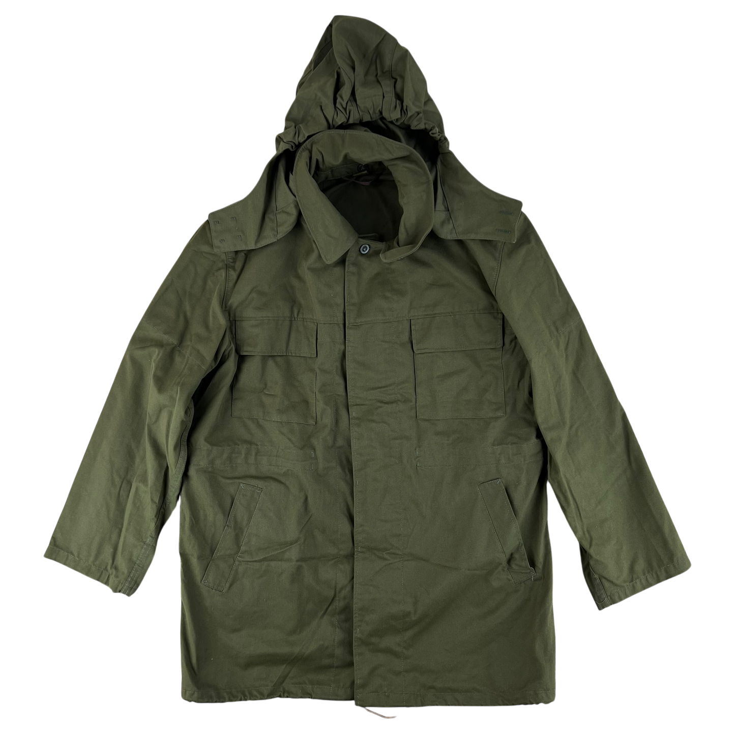 Czechoslovak Army M85 Field Parka Olive Green w/ Hood - Large 172/106