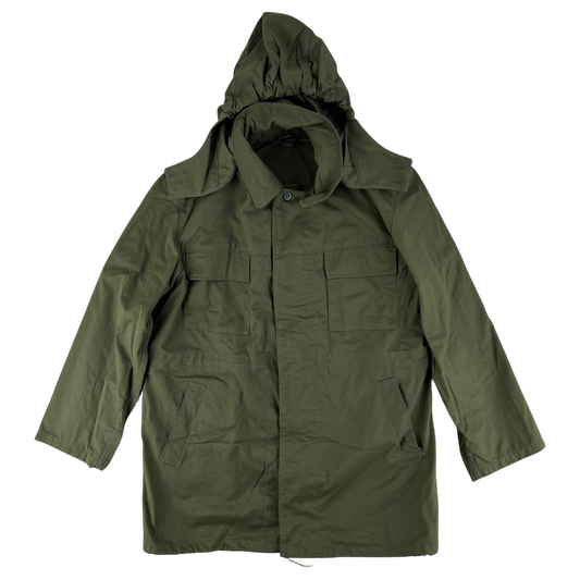 Czechoslovak Army M85 Field Parka Olive Green w/ Hood - Large 172/106