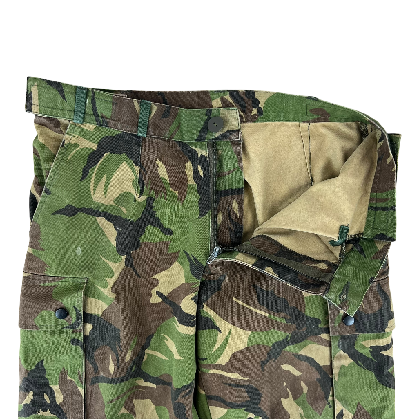 Dutch Army M93 DPM Woodland Camouflage Combat Trousers - W34 L30.5
