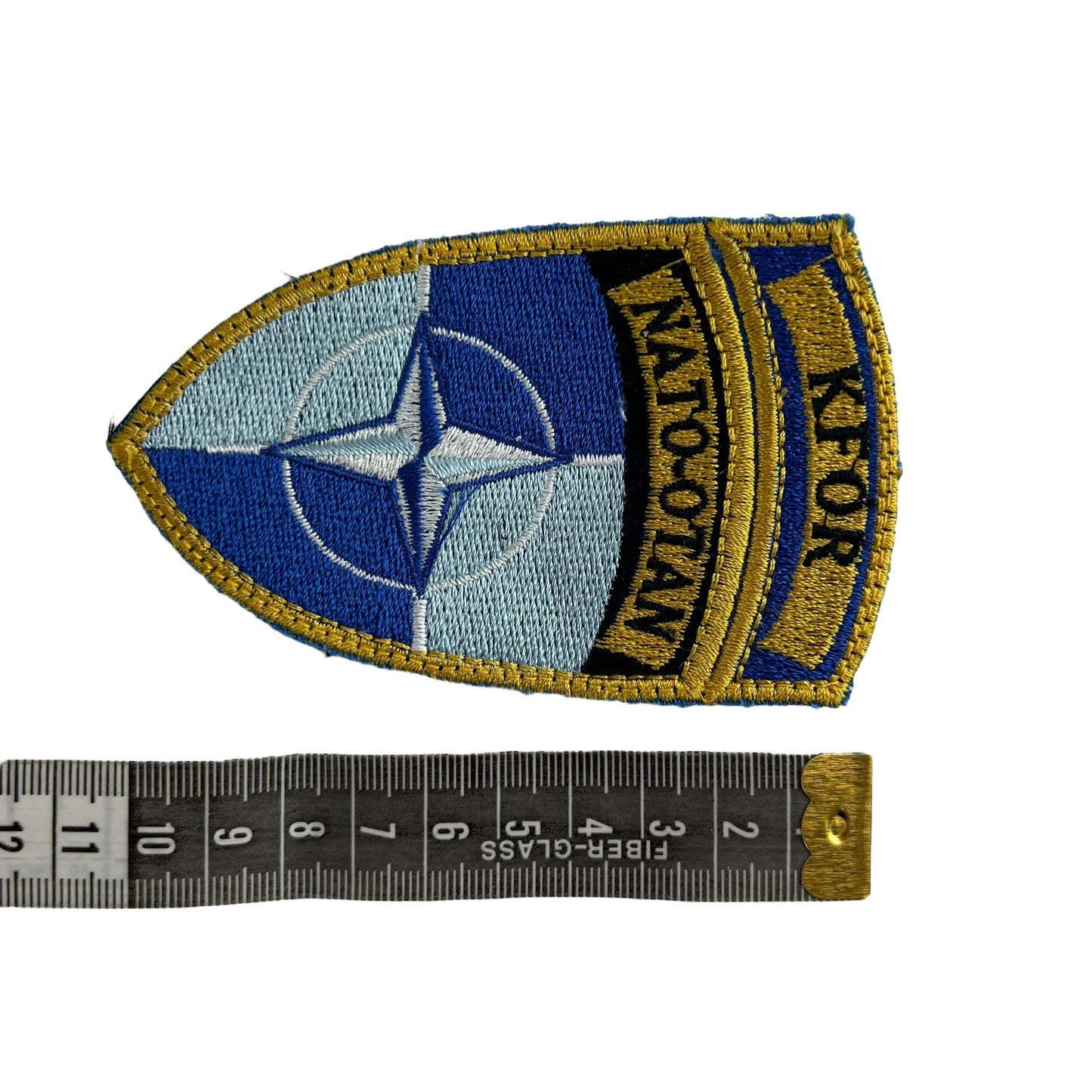 Finnish Army NATO KFOR Sleeve Patch