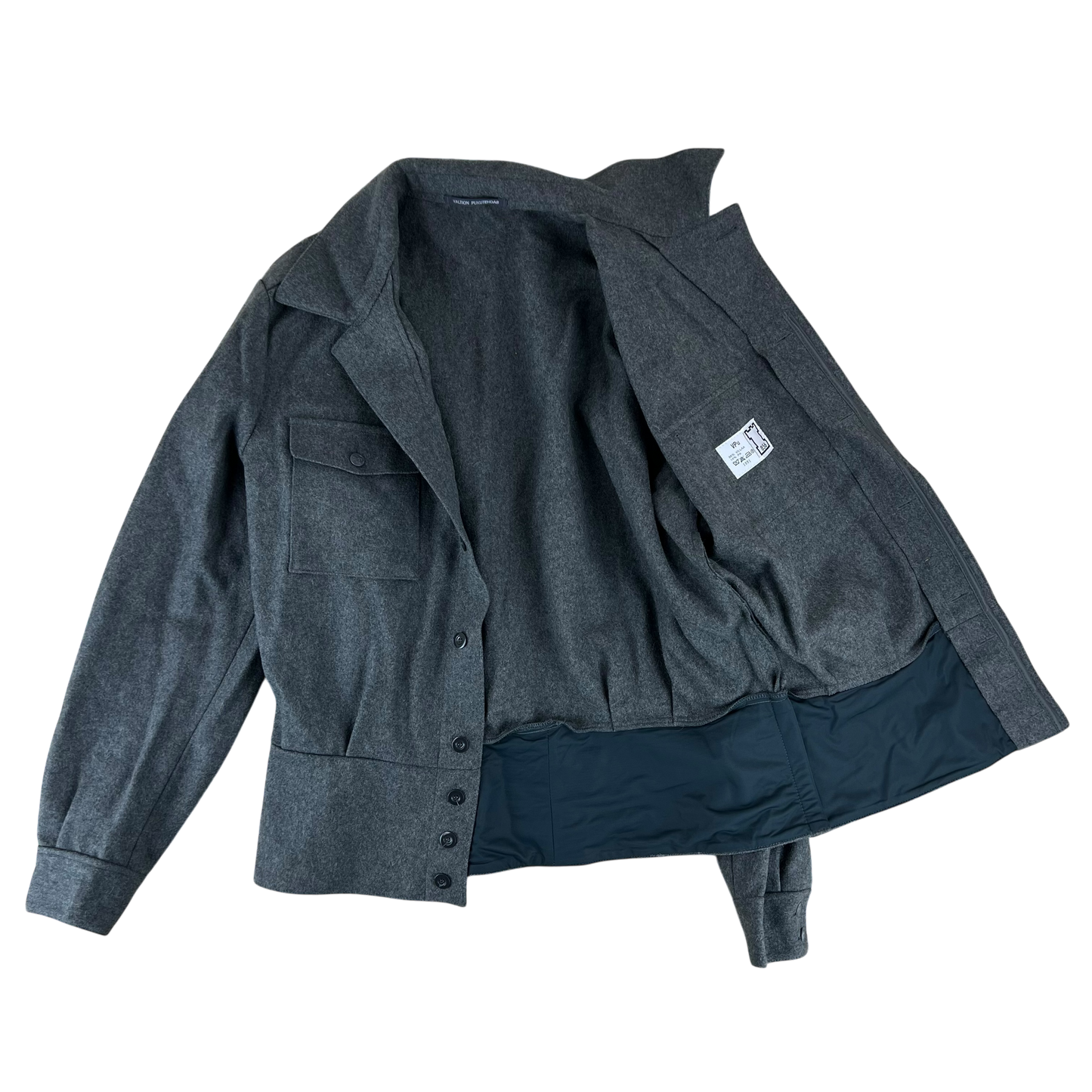 Finnish Army M65 Wool Ike Jacket - Large