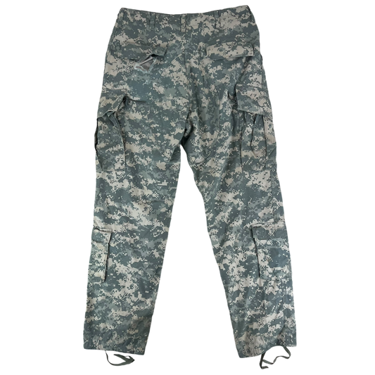 US Army UCP Pixel Camo ACU BDU Ripstop Combat Trousers - W36 L33