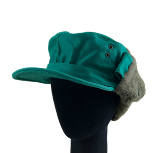 Austrian Army Green Cold Weather Winter Trapper Cap - Large 59cm