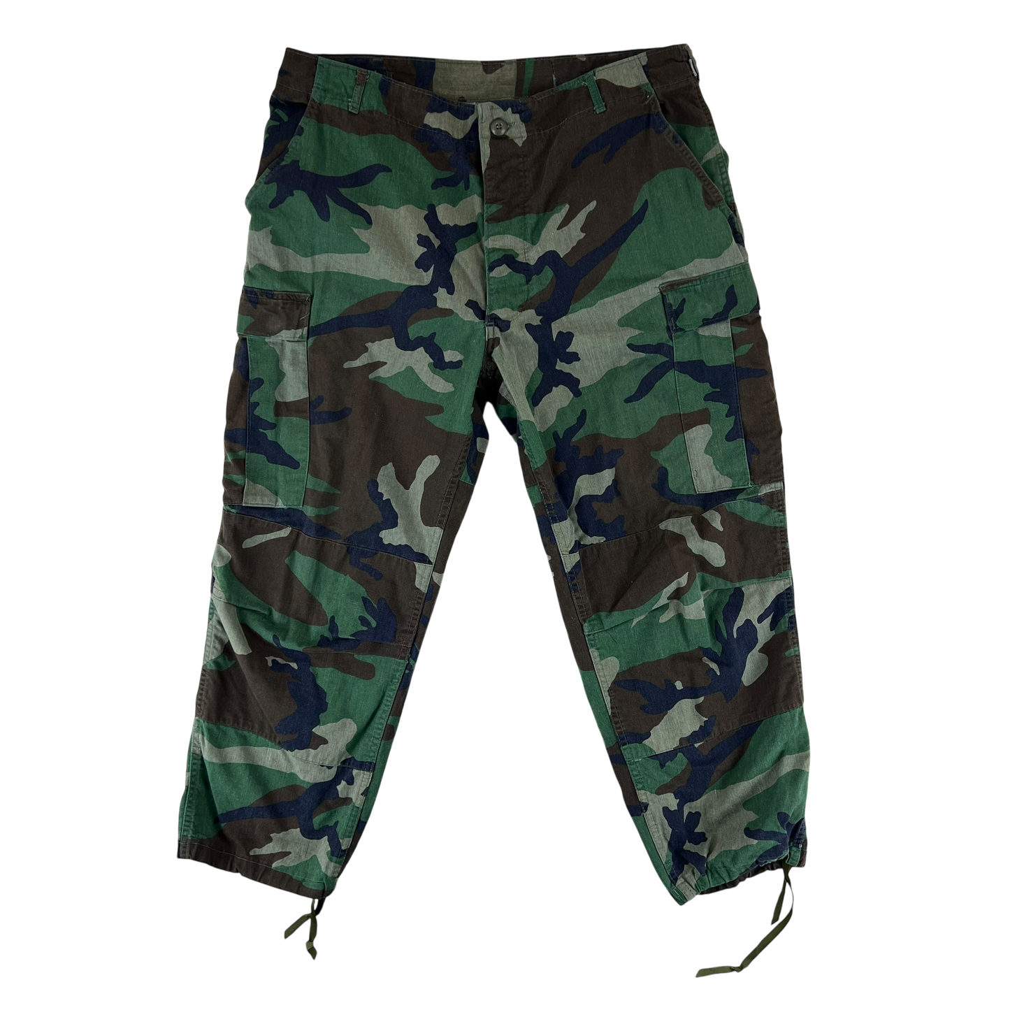 US Army M81 Woodland Camouflage Trousers - W38 L26.5