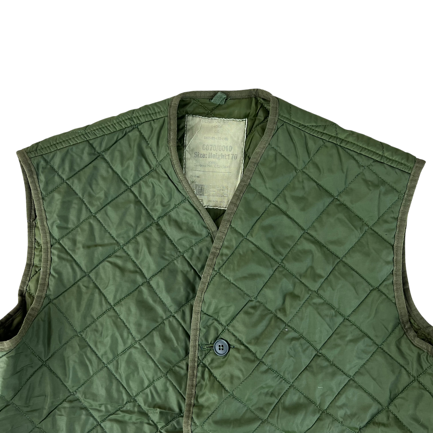 British Army Cold Weather Jacket Gilet Liner - Large