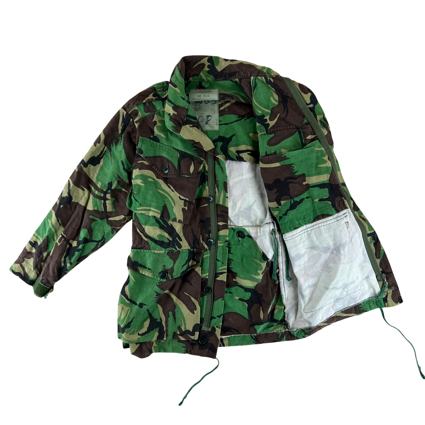 British Army 94 Pattern Woodland DPM Camo Combat Smock -