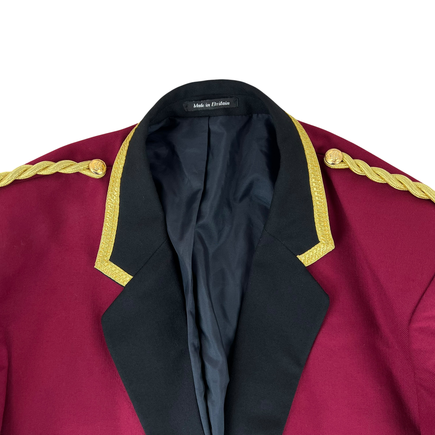 British Army Musician's Burgundy Performance Jacket - XX Large