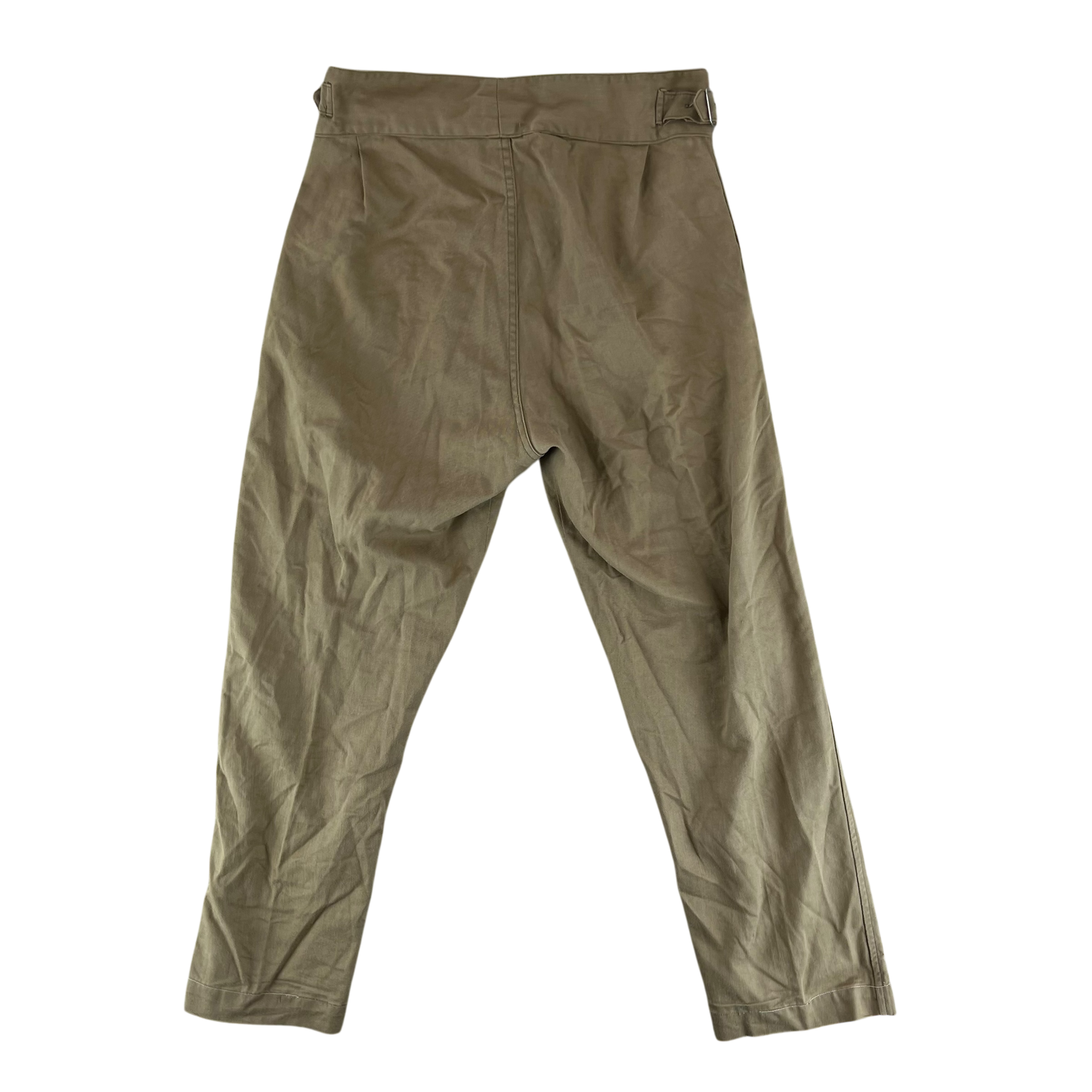 British Army / RAF 60s Khaki Drill Trousers - W35 L30