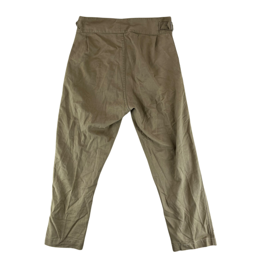 British Army / RAF 60s Khaki Drill Trousers - W35 L30