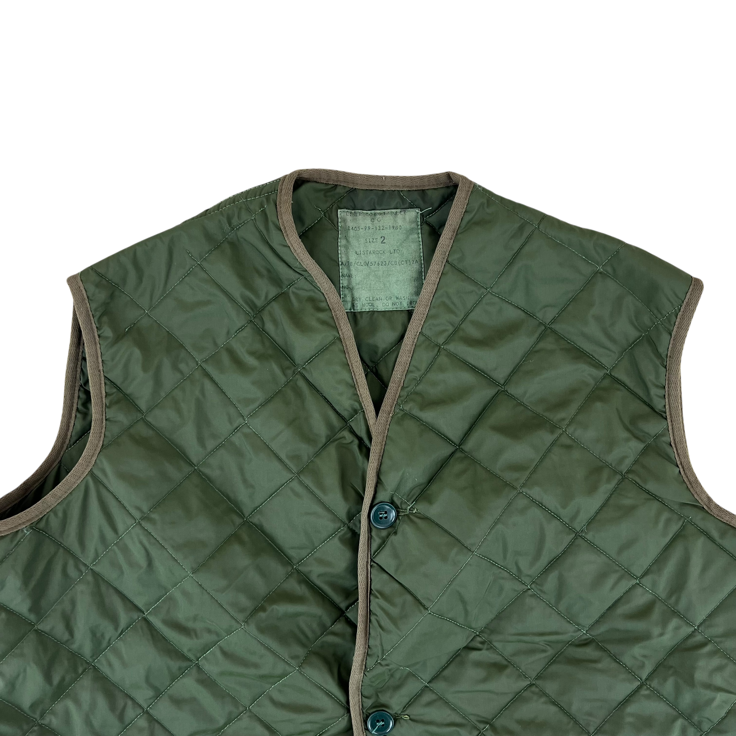 British Army Cold Weather Jacket Gilet Liner - Large