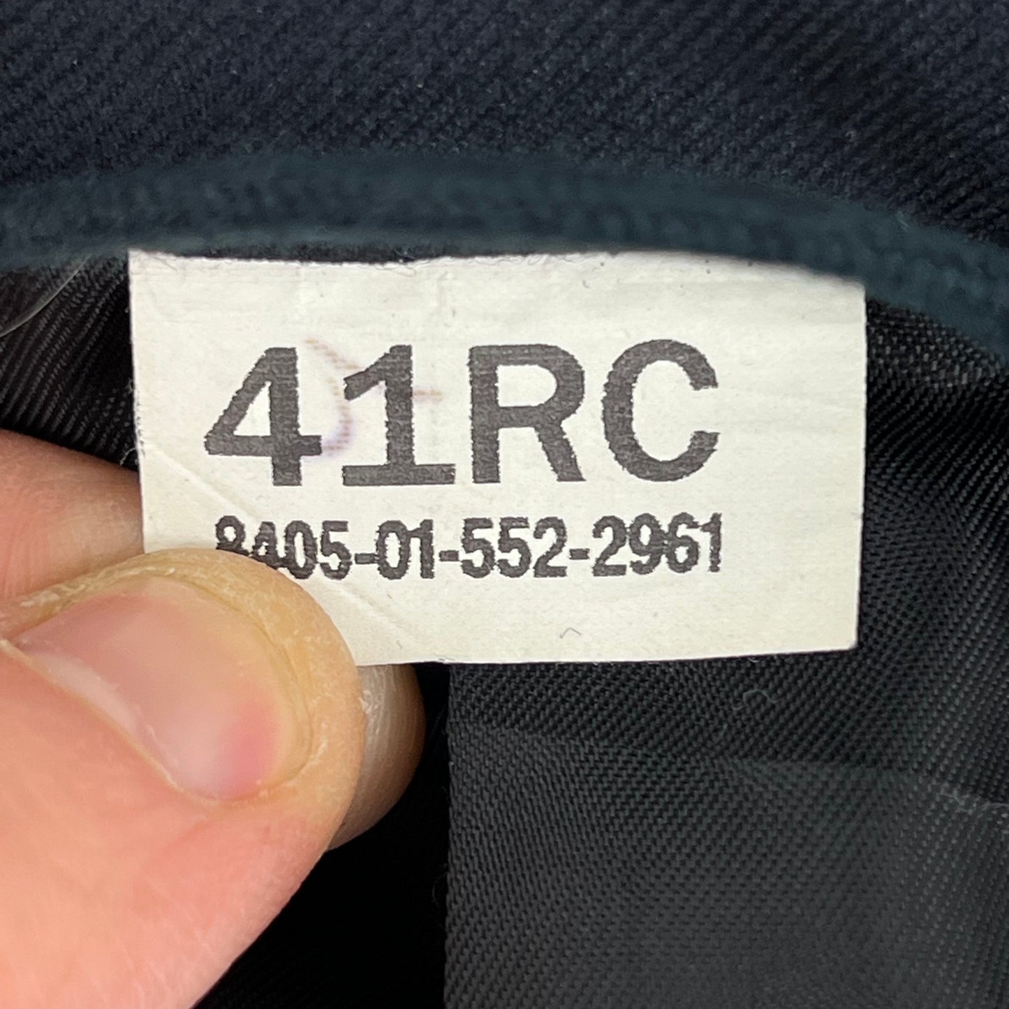 US Army Black Enlisted Service Dress Jacket - Large 41RC