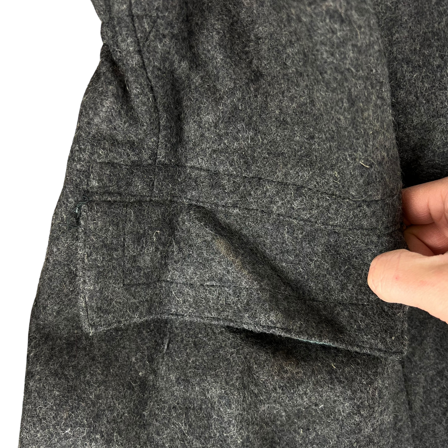 Bulgarian People's Army 80s Grey Wool Greatcoat - Medium