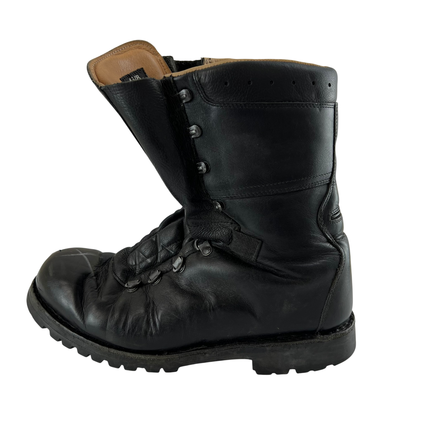 Austrian Army KAZ 03 Black Combat Boots - Size 11